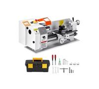SucceBuy Tour à Métaux d'Etabli Filetage Electrique 22x45cm 2500tr/min Avec Accessoires