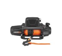 Treuil électrique SucceBuy, 13 500 lb, 12 V CC, câble synthétique de 3/8" x 92', version sans fil et avec câble, IP68, idéal pour les 4x4, les jeeps et les remorques
