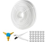 SucceBuy Tube PEX-AL-PEX, 300 m, 5/8 pouces de diamètre, tube composite aluminium-plastique, barrière à l'oxygène, chauffage par le sol, 0,2 cm d'épaisseur, couche interne d'aluminium, tube PEX pour l