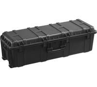 SucceBuy Valise rigide de 5,5 Cu.ft résistante aux intempéries, IP67, grande capacité, pour objets de valeur, noir
