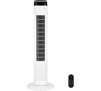 SucceBuy Ventilateur de tour 60W avec minuterie de 9 heures et télécommande, 6,7 m/s