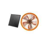 SucceBuy Ventilateur à montage sur pignon 14" - 1300 CFM Ventilateur de grenier avec thermostat réglable
