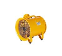 SucceBuy Ventilateur d'extraction portable 550W - Volume d'air 4247m³/h - Jaune