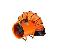 SucceBuy - ventilateur d'extraction Portable, cylindre industriel de 16 pouces, avec tuyau de conduit de 5M/10M, pour sucer la poussière, lieu de travail à domicile 10M Duct Hose