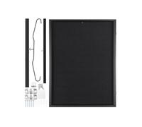 SucceBuy Vitrine à Cadre 59x79x4cm Verrouillable Pour Chemise Uniforme de Baseball