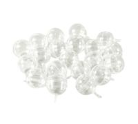SUCHUANGUANG 20 pièces Boule de Chocolat en Plastique Transparent 4 cm boîtes à Bonbons Rondes Saint Valentin Mariage fête de noël Bouquet Porte-Cadeau