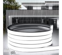 SUCIKORIO Neon Bandeau Led Exterieur 30m, Silicone Néon Ruban LED 220V Exterieur Etanche Ignifuger IP65 Bande-LED DIY Flexible Blanc Froid 6000K Découpable Rubans à Leds 120LED/m Avec Alimentation