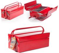 SUCK UK Boîte à outils pour grillades, 20 x 22 x 40,5 cm