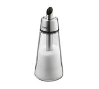 GEFU Sucrier doseur Brunch GE33700 — Verre et acier inoxydable, transparent 6,9×6,9×17,3 cm