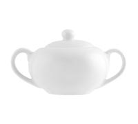 Sucrier En Porcelaine, 325 CC, Blanc H&H