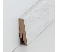 Südbrock - Plinthe - 718.5821 - Profil classique - 18 x 58 x 2500 mm - Film MDF - Chêne Euphrat - Barre de pied moderne - 1 pièce