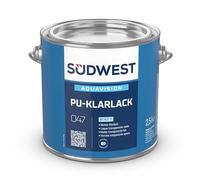 Südwest Aqua Vernis transparent mat PU 750 ml - Vernis de protection transparent mat conforme à la norme EN 71-3 pour les jouets