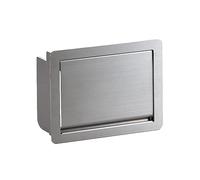 Sugatsune LAMP - Clapet de poubelle carré pour collecteur de déchets - 218 x 164 mm - Organiseur de cuisine - En acier inoxydable