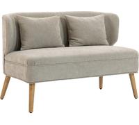 SUGIFT, petit canapé-divan en polyester, couleur beige