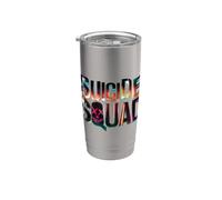 Suicide Squad Logo Gobelet isotherme en acier inoxydable double paroi