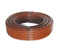 Suinga - 100m TUYAU D´ARROSAGE 16MM goutte à goutte, 50 cm Espacement goutteurs Marron
