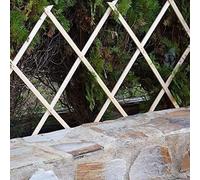Suinga CLAIE en Bois 90 x 180 cm, pour Jardin et séparation d'espaces. Haie Artificielle Extensible.