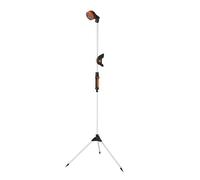 Suinga Douche de Jardin réglable avec trépied de 2 m | Douche de Camping avec pommeau inclinable Amovible | Douche de Piscine 2 en 1 en Aluminium anticorrosion