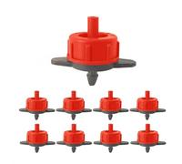 Suinga Lot de 100 Goutteurs autorégulant 16 l/h, Goutteurs d'irrigation en ligne système micro, Goutteur pour arrosage agriole et jardinage