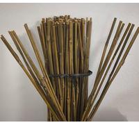 Suinga Lot de 200 Tuteur en Bambou 180 cm, 10-14 mm, Tubes en Bambou pour Plantes et Arbres, Baguettes de Bambou, Canne de Bambou, Tiges de Bambou, Supports pour Arbres