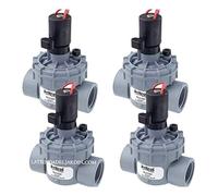 Suinga Lot de 4 ÉLECTROVANNE D'IRRIGATION IRRITROL 2400MT 1" 24V 32mm pour Programmateurs d'irrigation électrique