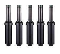 Suinga Lot de 5 arroseurs rotatifs Hunter SRM-04 pour Irrigation de Jardin, portée réglable 4 à 9 m, Filetage Femelle 1/2", Angle Ajustable, arroseur pour pelouse et système d’arrosage Automatique