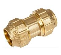 Suinga Manchon en Laiton de 32 mm pour Tuyau en Polyéthylène | Raccord Droit pour Tube PE de 32 mm | Accessoire de Plomberie et d’Irrigation | Laiton Certifié AENOR