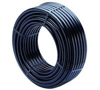 Suinga Tuyau en polyéthylène 25mm | Tuyau agricole 25mm 4 bar 100 mètres | Tuyau d'irrigation 25mm | Tuyau d'irrigation 25 mm, noir