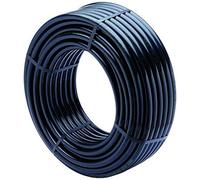 Suinga Tuyau en polyéthylène haute densité alimentaire 16 mm 40 bar 100 m noir | haute pression pour applications industrielles, noir