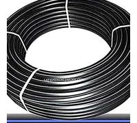 Suinga Tuyau flexible en PEHD PN16-25 m - 1" - 32 x 3,0 mm - Pour conduite d'eau potable - Tuyau d'arrosage noir