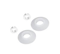 SUIOPPYUW Joints et clips de soupape de chasse d'eau double haute performance compatibles avec SV01967, SV93467 et EV98167. Pièces d'entretien de soupape de chasse d'eau faciles