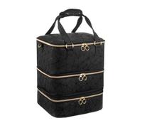 SUIOPPYUW Pochette de rangement fonctionnelle pour vernis à ongles pouvant contenir 84 flacons. Résistante et élégante, Pour elle inclut un rangement
