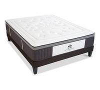 SUITE ETOILEE - Ensemble SUITE IMPERIALE 90x200 cm - Matelas Ressorts ensachés + Sommier Bois