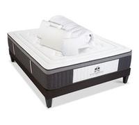 SUITE ETOILEE - Pack Prêt à dormir SUITE IMPERIALE 90x190 cm - Matelas Ressorts ensachés + Sommier + Accessoires