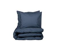 SUITE702 Linge de lit en percale 70x90cm/140x200cm Bleu marine bleu marine