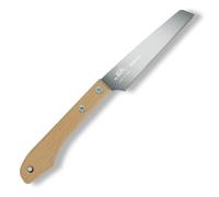 SUIZAN Petite Scie japonaise 120mm Lame polyvalente bois - Égoïne à main | Professionnelle Compacte Mini Traction Simple tranchant Coupe transversale Chêne Hêtre Bricolage Outils Menuiserie japonaises