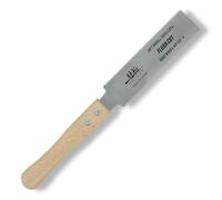 SUIZAN Scie à araser japonaise 150mm double tranchant - Coupe à ras Égoïne | Professionnelle sans avoyage Tourillons Chevilles Affleurant Ébénisterie Menuiserie Meuble Bricolage Outils Fine japonaises