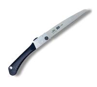 SUIZAN Scie pliante japonaise 210mm polyvalente bois - Compacte Extérieur | Professionnel Pliable Portable Traction Camping Bushcraft Survie Élagage Branches Bûches Jardin Menuiserie Bricolage