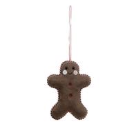 Sujet de Noël Déco Pain d'Épice 11cm Marron