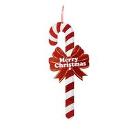 Sujet de Noël Sucre d'Orge XL 56cm Rouge