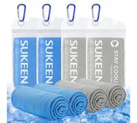 Sukeen Serviette rafraîchissante (101,6 x 30,5 cm), serviette de fitness à séchage rapide pour salle de sport, golf, yoga, travail en plein air, sport, voyage, camping, fraîcheur instantanée pour le
