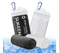 Sukeen - Serviette rafraîchissante (101,6 x 30,5 cm), serviette en glace pour fitness à séchage rapide pour le gym, le golf, le yoga, le travail en extérieur, les sports, les voyages, le camping