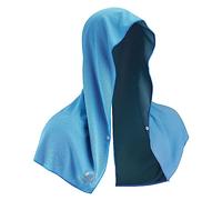 Sukeen Serviette rafraîchissante à Capuche pour Homme, Serviettes rafraîchissantes pour Le Cou et Le Visage, refroidit lorsqu'il est mouillé, refroidit Le Cou, Le Camping, Le Cyclisme (Bleu