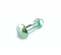 SUKI Boulon de carrosserie 6112011 Tête bombée Collet carré M5x40/18 mm 50 pièces