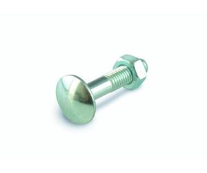 Suki 6112026 Boulon Japy Tête Ronde Collet Carré (TRCC) Acier zingué M 6 x 60