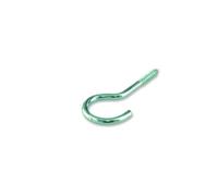 Crochet pour corde à linge, 65x4,8x22 mm, contenu: 12