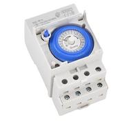 SUL181 relais de minuterie mécanique Rail DIN interrupteur de minuterie de 24 heures 220 V AC 16A contrôleur de temps de réverbère Programmable(SUL181d)