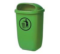 SULO Poubelle SULO H650xl395xP250mm 50 l vert Quantité:1