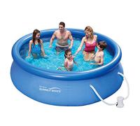 Polygroup Summer Waves – Ensemble de piscine Quick Up 305 x 76 cm avec pompe de filtration