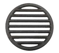 SUMNACON Grille de feu ronde en fonte à charbon de bois 22,7 cm | Grille de barbecue robuste pour cheminée - Grille de four - Grille de cuisson au charbon de bois pour un remplacement facile